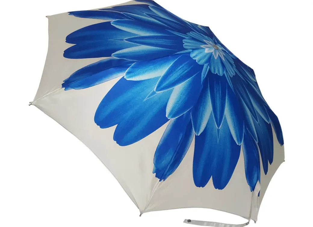 Gerbera blu - Ombrello da donna di lusso