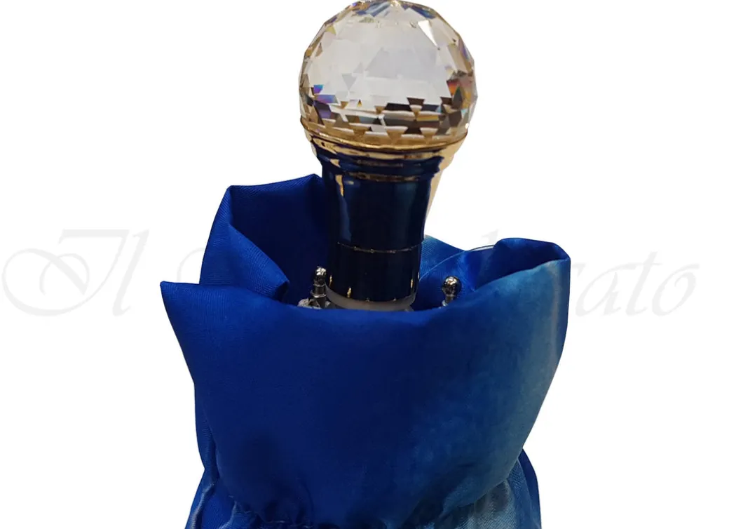 Gerbera blu - Ombrello da donna di lusso