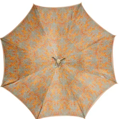 Golden Elephant Umbrella for a Bold and Exotic Look