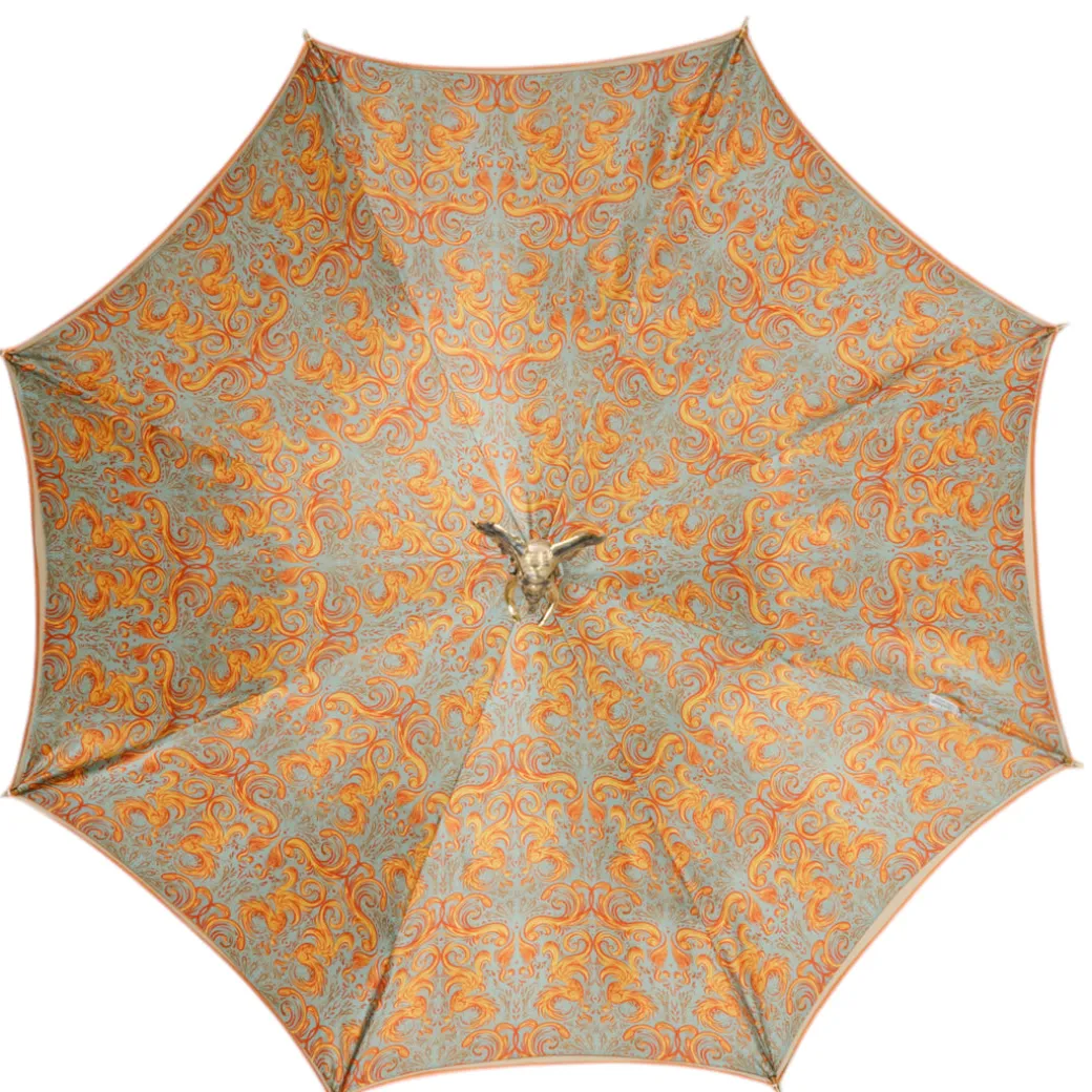 Golden Elephant Umbrella for a Bold and Exotic Look