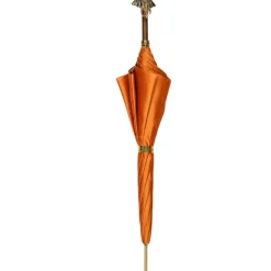 Golden Elephant Umbrella for a Bold and Exotic Look
