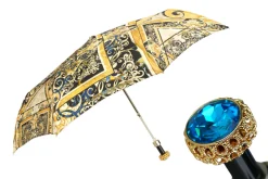Handmade umbrella with exclusive Majolica design