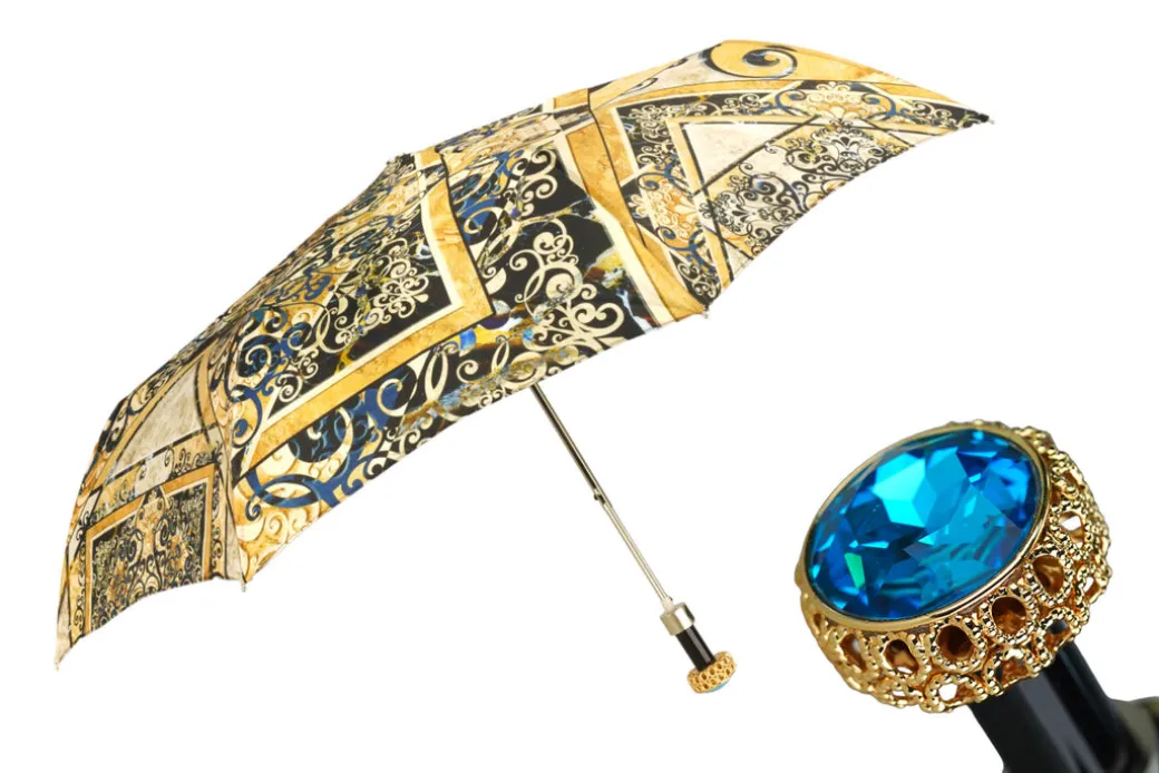 Handmade umbrella with exclusive Majolica design
