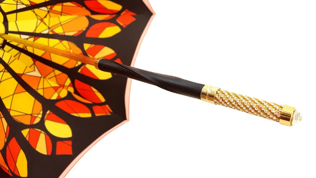 il Marchesato le signore Di lusso Jewelry Double Cloth Umbrella