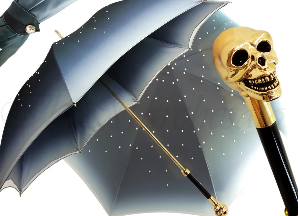 il Marchesato lusso con 200 cristalli Swarovski e teschio torato 24K