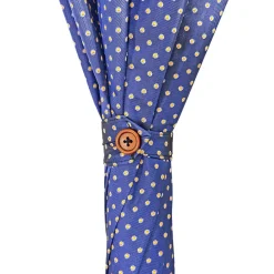 il Marchesato Ombrello elegante in bambù fatto a mano con pois