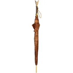 il Marchesato Umbrella with 24K Gold plated Cat Handle