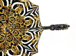 Impugnatura esclusiva con scorpione dorato 24K e abbellito con cristal