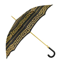 Italian Greek Design with Leather handle Umbrella