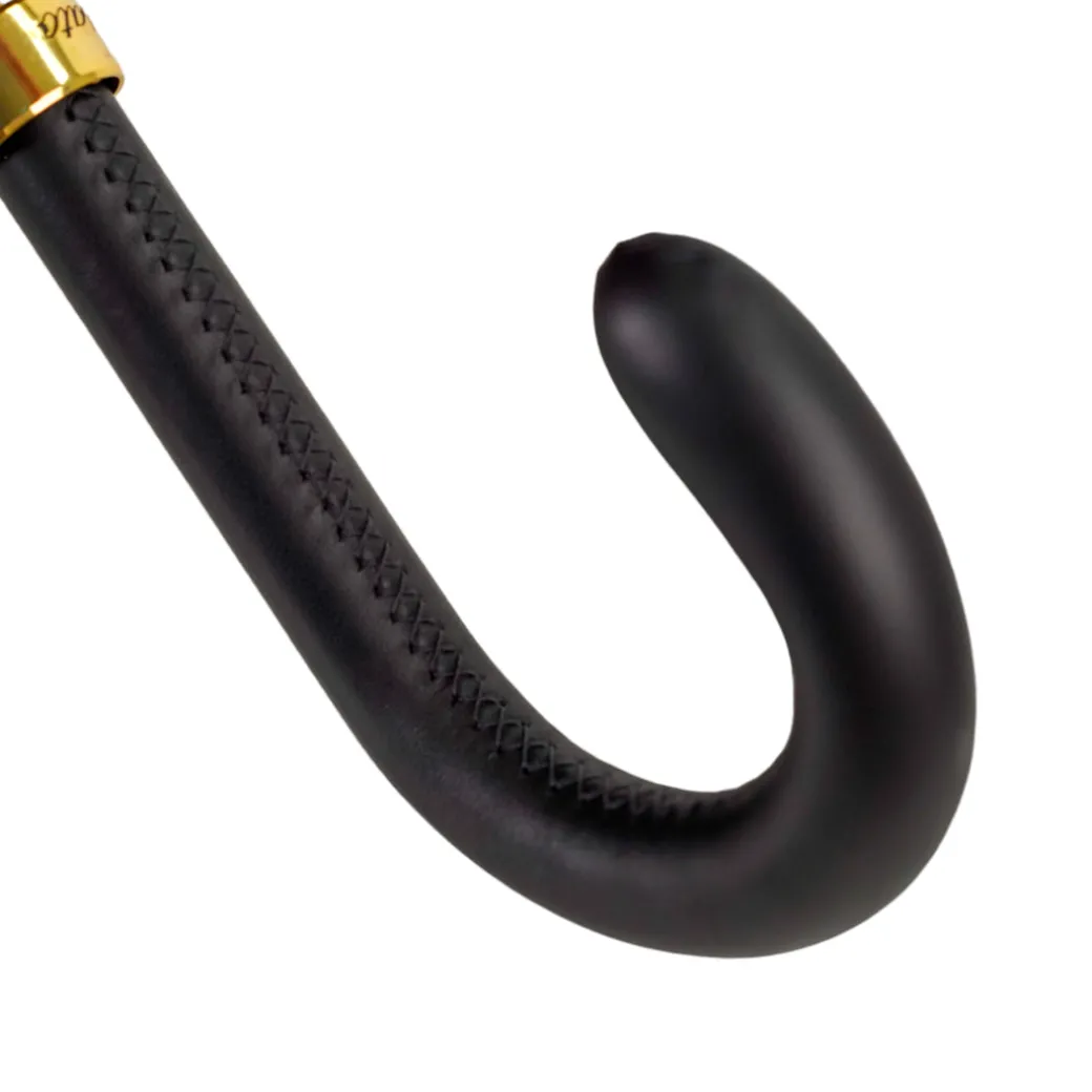 Italian Greek Design with Leather handle Umbrella