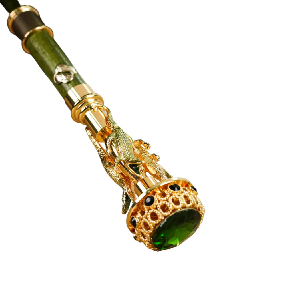 LIMITED COLLECTION - ilMarchesato exclusive 24K crocodile handle