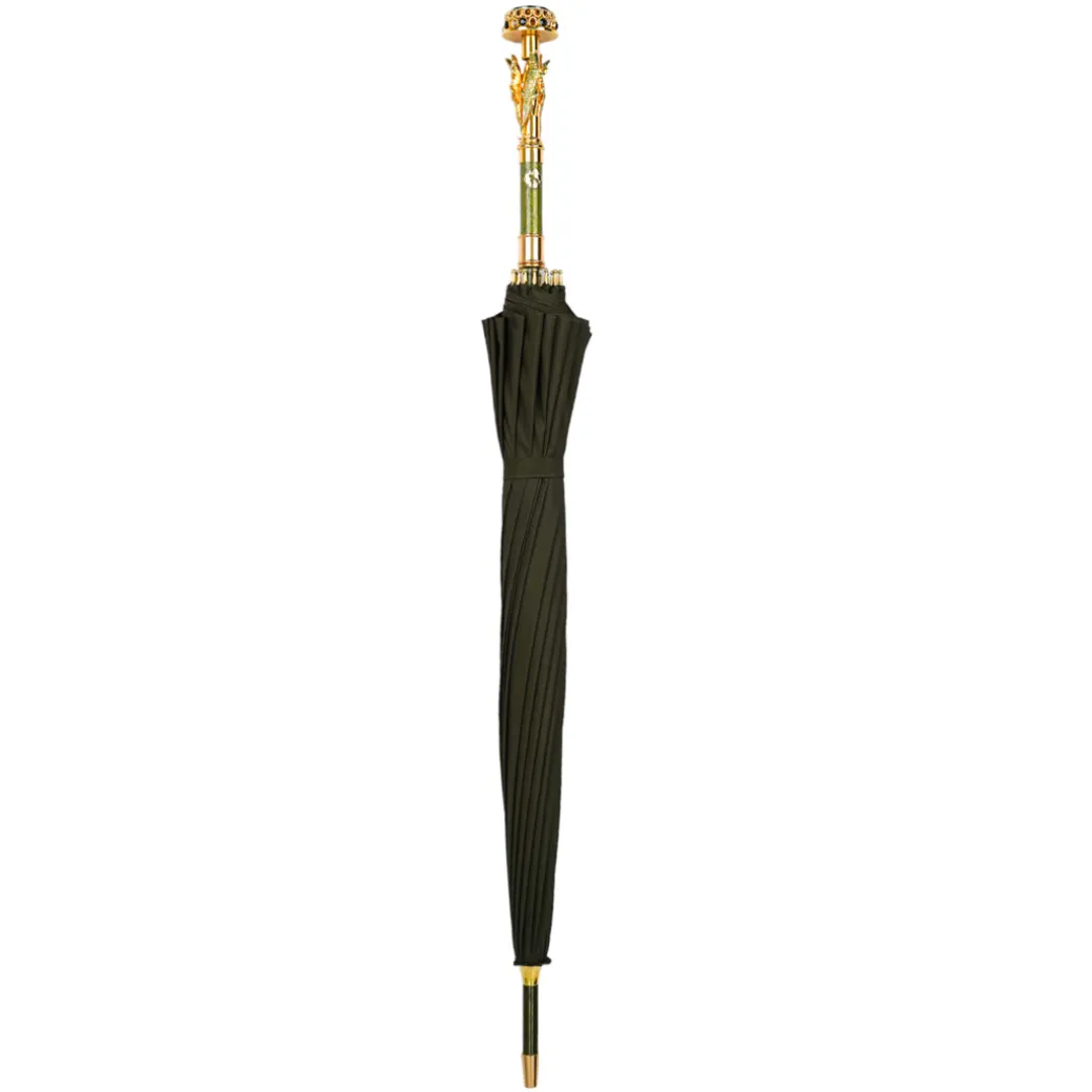 LIMITED COLLECTION - ilMarchesato exclusive 24K crocodile handle