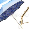 Lusso Double Canopy Sky-Blue Umbrella il Marchesato Designer