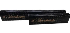 Lusso Double Canopy Sky-Blue Umbrella il Marchesato Designer