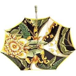 Meraviglioso ombrello oro giallo dal design esclusivo