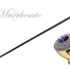 Mylord Walking Stick impreziositi da cristalli tanzanite