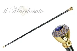 Mylord Walking Stick impreziositi da cristalli tanzanite