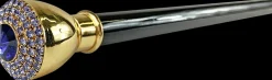 Mylord Walking Stick impreziositi da cristalli tanzanite