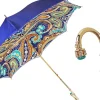 Ombrello artigianale con design astratto