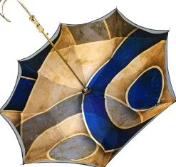 Ombrello artigianale esclusivo disegno astratto