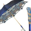 Ombrello azzurro fine ed elegante