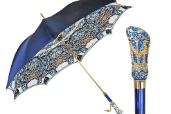 Ombrello azzurro fine ed elegante