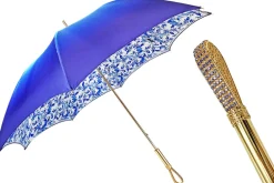 Ombrello azzurro fine ed elegante