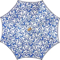 Ombrello azzurro fine ed elegante
