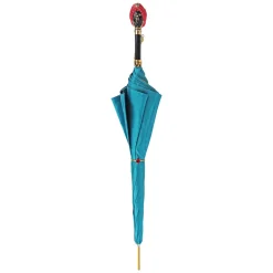Ombrello azzurro fine ed elegante
