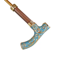 Ombrello azzurro fine ed elegante