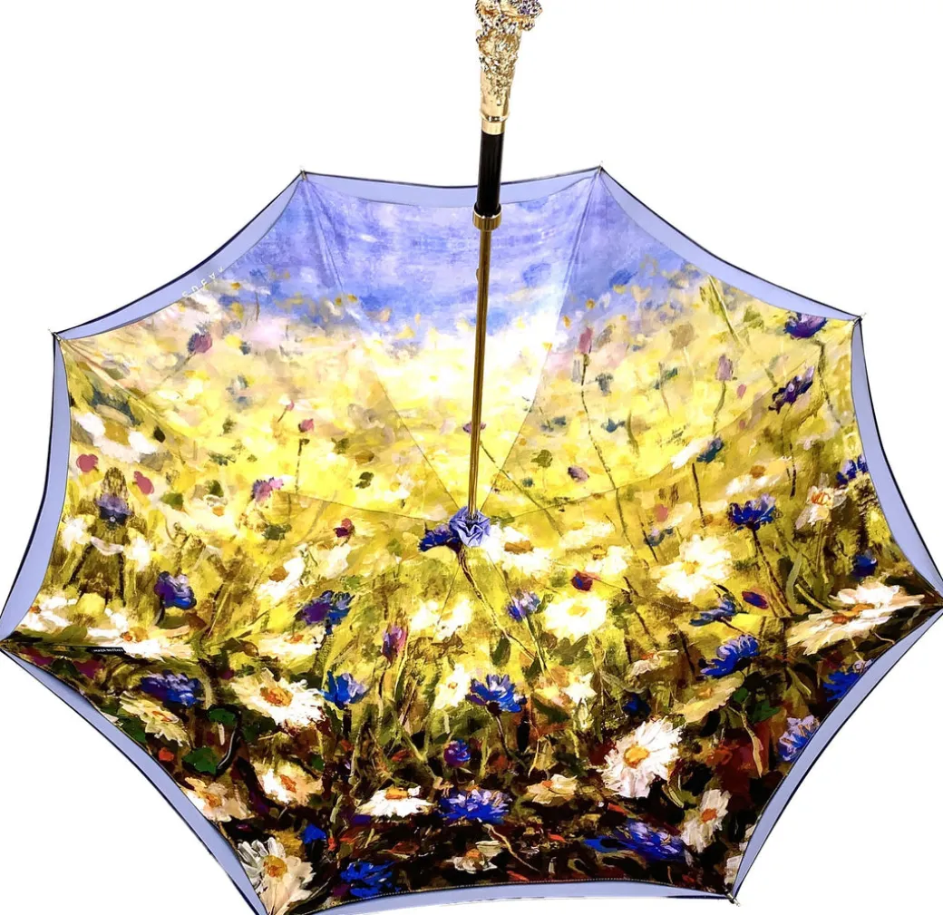 Ombrello con impugnatura Rana tempestata di Swarovski