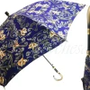 Ombrello da donna blu astratto