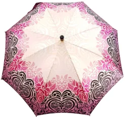 Ombrello da donna classico e luminoso damascato