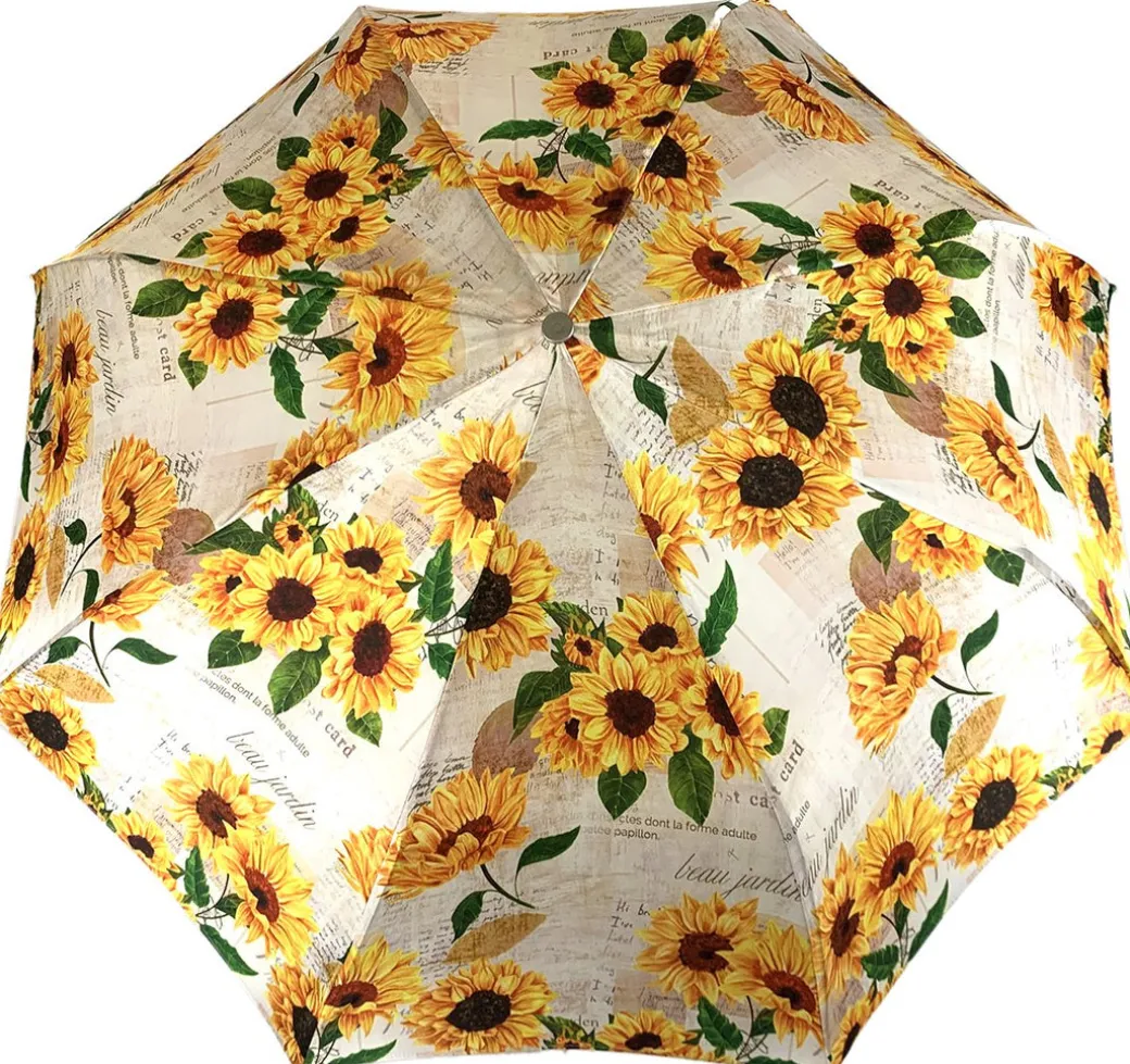 Ombrello da donna Design esclusivo con girasoli