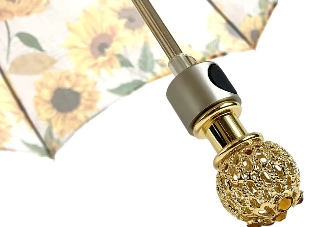 Ombrello da donna Design esclusivo con girasoli