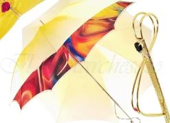 Ombrello di lusso con manico "sciabola" disegno Esclusivo il Marchesat