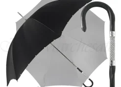 Ombrello di lusso elegante realizzato a mano con cristalli Swarovski