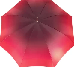 Ombrello doppio tessuto rosso, nuova esclusiva papaveri il Marchesato