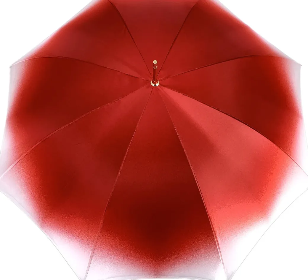 Ombrello floreale Rosso Marchesato