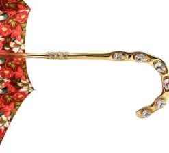 Ombrello floreale Rosso Marchesato