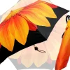 Ombrello girasole da donna pieghevole - Arancione