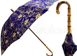 Ombrello grande da donna con manico in Bamboo