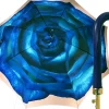 Ombrello Italiano con Rosa blu