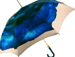 Ombrello Italiano con Rosa blu
