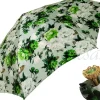 Ombrello mini verde con rose
