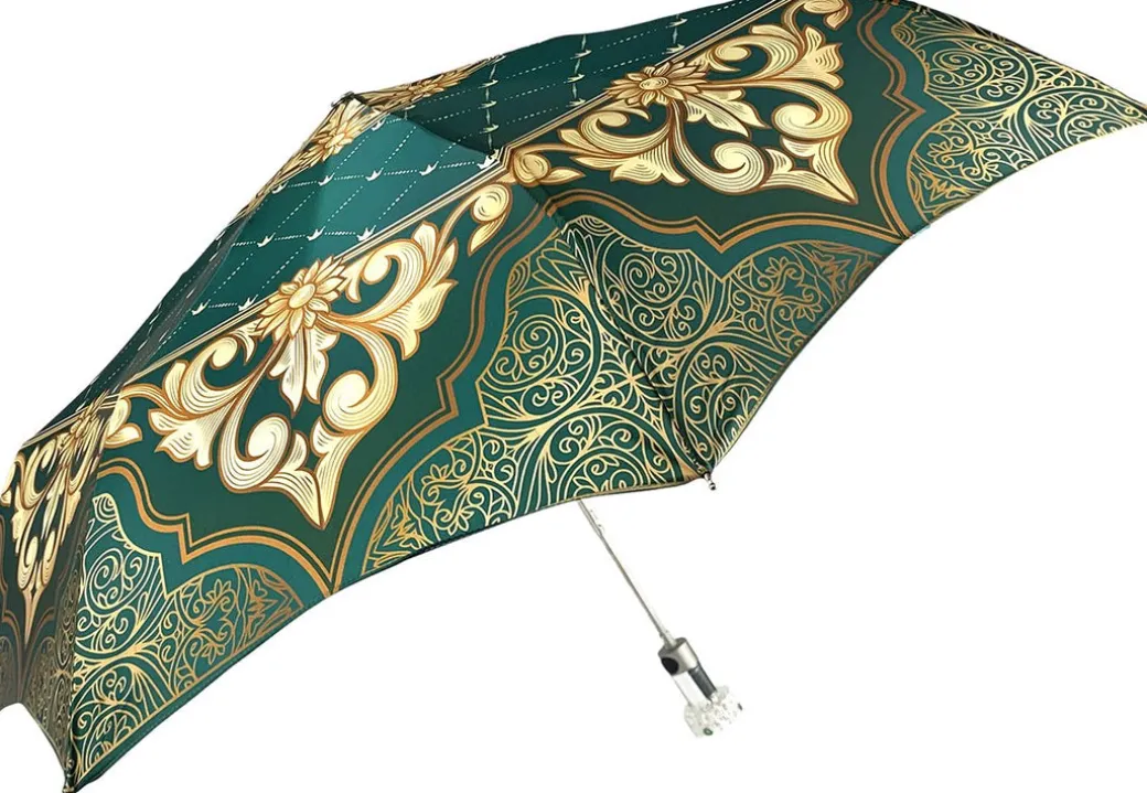 Ombrello mini verde e beige - ilMarchesato