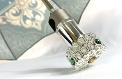 Ombrello mini verde e beige - ilMarchesato