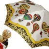 Ombrello pieghevole da donna con mongolfiere