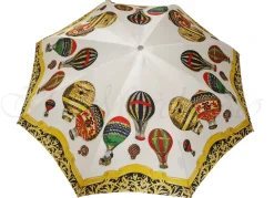 Ombrello pieghevole da donna con mongolfiere