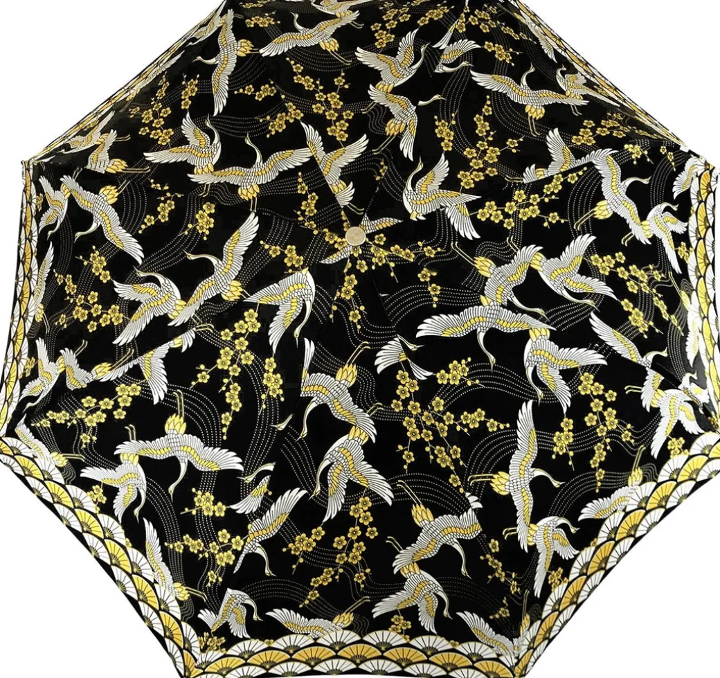 Ombrello pieghevole da donna - Meraviglioso design con aironi